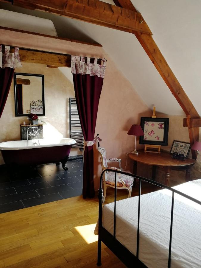 Les Longeres De Keridy Bed & Breakfast Brech ภายนอก รูปภาพ